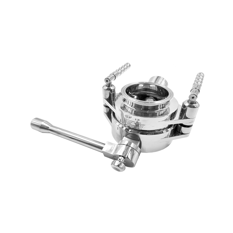 無菌スプリットバタフライバルブ粉末封じ込め移送無菌スプリットバタフライバルブ