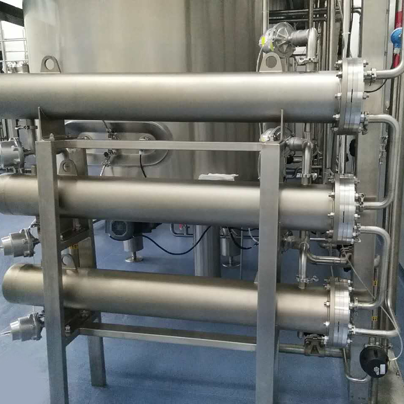 サニタリーシェル&チューブ熱交換器