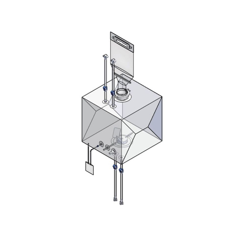 使い捨て滅菌粉末輸送/保管/給餌バッグ